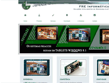Tablet Screenshot of fre.com.br
