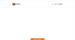 Desktop Screenshot of fre.sc