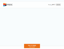 Tablet Screenshot of fre.sc